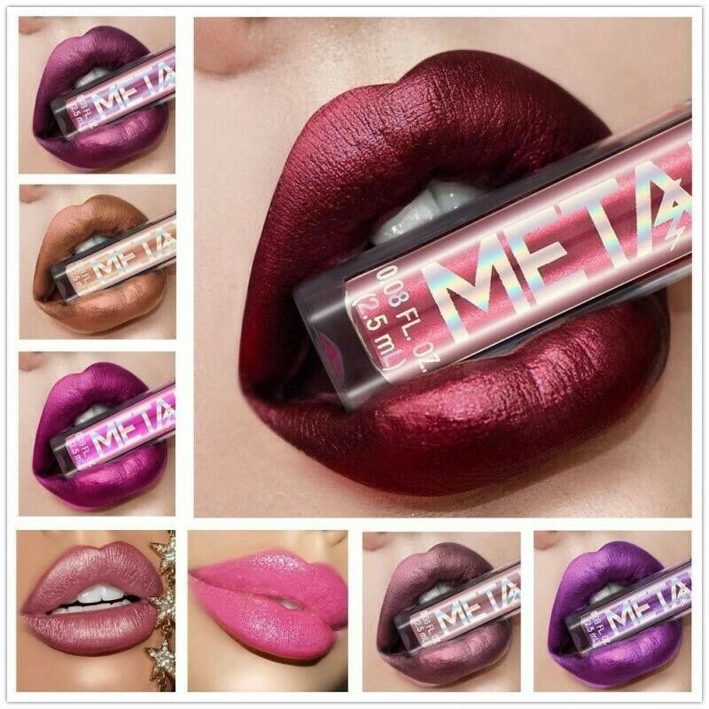 metallic lipstick